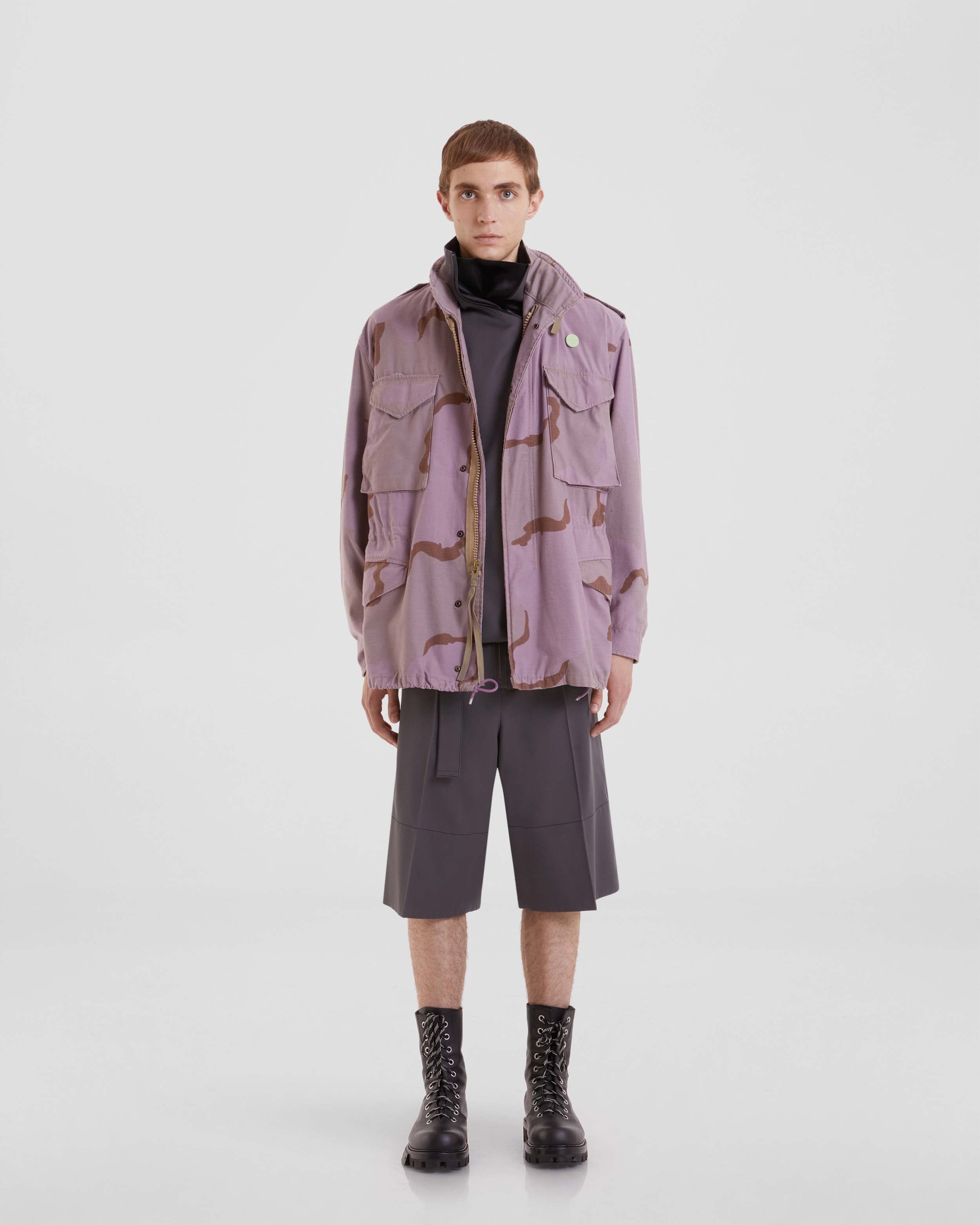 Re-Work M-65 Jacket, Desert Camo in Lilac | OAMC